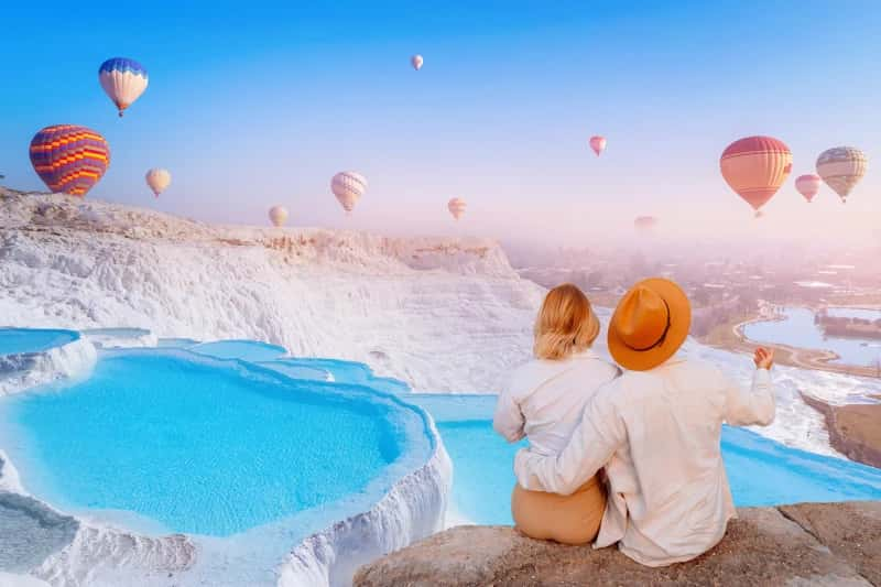 Pamukkale in Turchia | Pamukkale Denizli Turchia